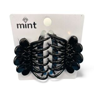 Mint Elegant Black Claw Clip Hair Set Hair Accessories